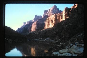 Up Marble Canyon from Little Colorado