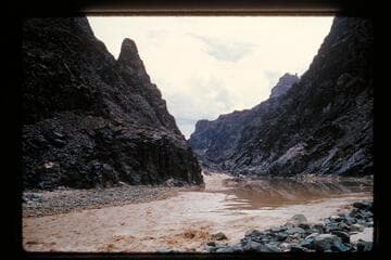 Up from side canyon; Mile 234.2, left bank