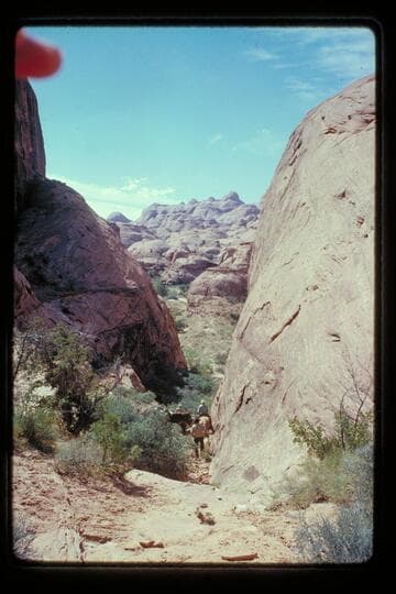 Pack string in joint nearing Nasja Creek