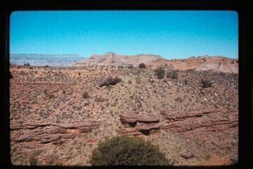 Cha Butte across Cha Canyon