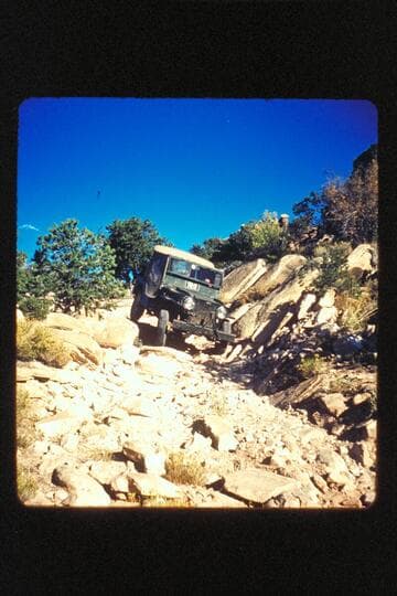 Jeep, downhill