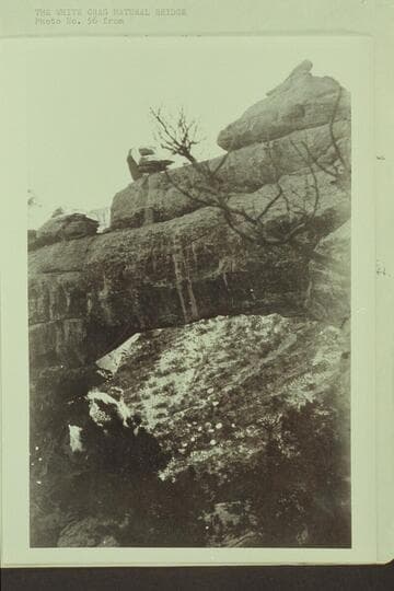 The White Crag Natural Bridge