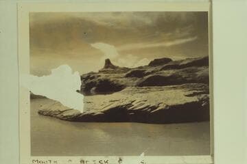 Mouth of Cane Creek--Glen Canyon.  RB-MV Expedition.  Photo 690