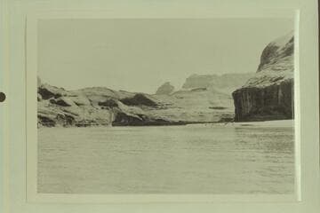 Glen Canyon above Lees Ferry.  Charles Spencer collection, page 92, upper left