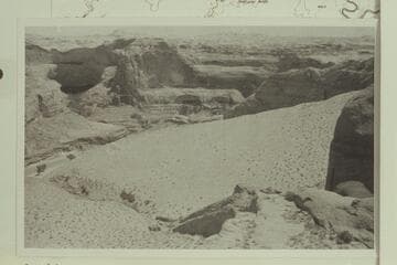 Route of descent into Escalante River