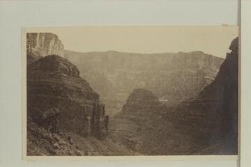 Lower part of the Bright Angel Trail