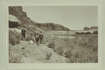 Hite.  At start of Glen Canyon Traverse by Rust party