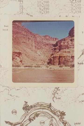 Mouth of Wide Valley, Mile 205.3  Wide Valley drains Ernies Country