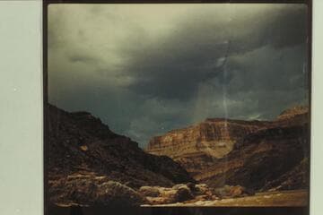 The right side of Bedrock Rapid:  "Thunder Caps"