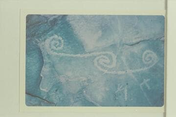 Inscriptions below Jicarilla Point