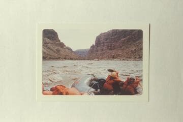 Down from Mile 204.75 in Mile Long Rapid.  This would be approximately Rapid #15