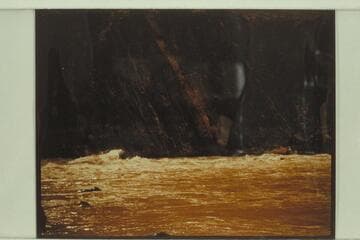 John Harper in the sadiron "Norm" in Bedrock Rapid