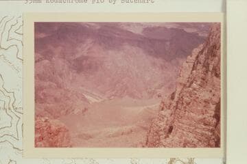 Colorado River; Phantom Ranch.  From Kaibab Trail