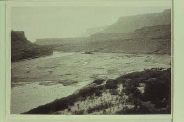 Below Lees Ferry at mouth of Paria Creek