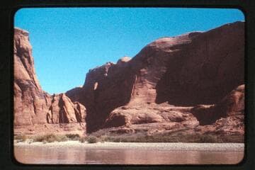 Glen Canyon; (above San Juan ?) Oct. 1962