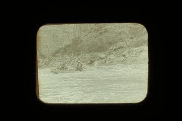 Boats in rapids
