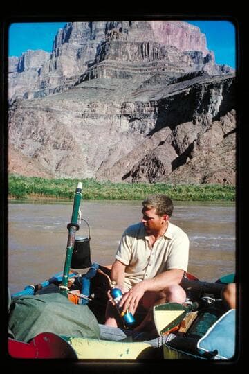 Boiling water with torch