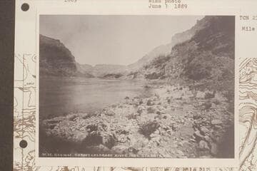 Station 8814 Up.  Railway Survey, Colorado River