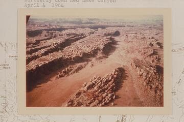 Northerly down Red Lake Canyon