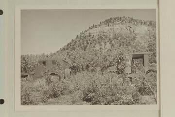 Kent Frost's jeeps at Horse Mesa