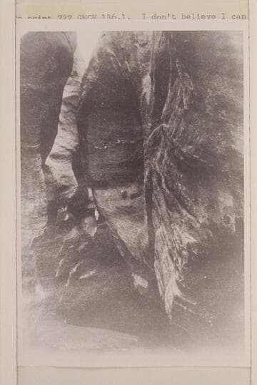 "Views on the Colorado River": Glen Canon Series, Fennimore photo no. 136, Side Canon
