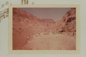 Upstream from the head of Rapid #8