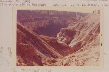 Moqui Trail above the Coconino at north end of Moqui Trail Canyon
