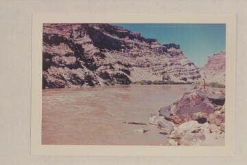 Looking downstream from "The Slide"