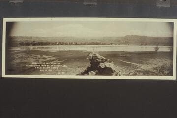 Green River Investigation; across river from below Lake Valley, 7 miles below Jensen