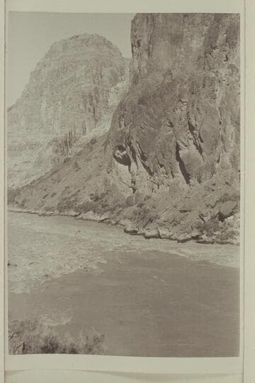 Vulcan Rapid.  Mile 179.  Captioned by Becky as "Lunch of bluff Gateway."