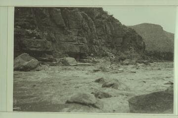 Bert Loper running Upper Disaster Falls