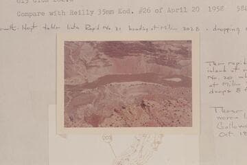 Teapot Canyon entering right bank of Cataract Canyon at Mile 202.75