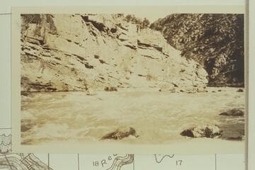 USGS boat in Red Creek Rapid