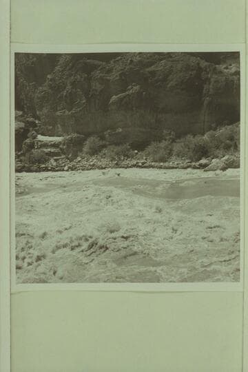 Running Lava Falls.  The "Jax."  Jack Brennan.  The motor stopped during the run