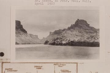 Up Cataract Canyon from Mile 212.9