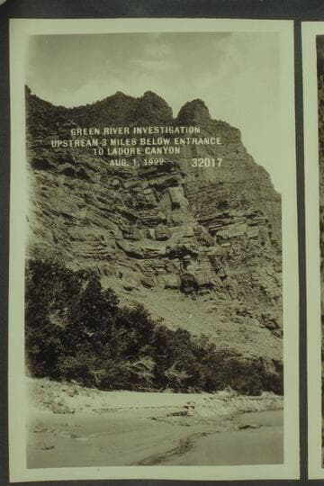 Green River Investigation- Upstream 3 miles below entrance to Ladore Canyon