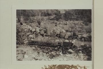 Dump at mouth of Peach Springs Wash