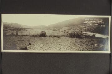 Green River Investigation:  Upstream in Red Canyon, From Lower End of Little Hole