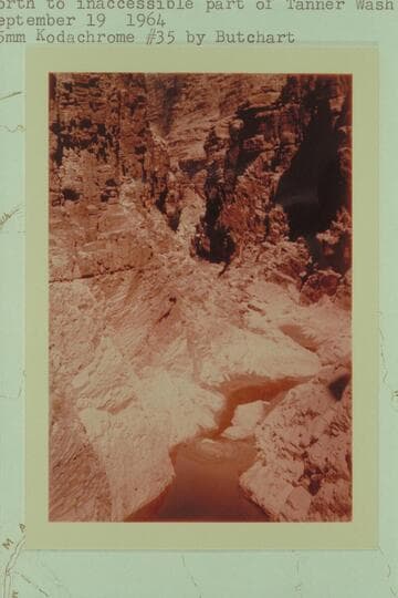 North to inaccessible part of Tanner Wash