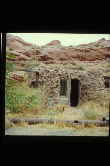 Cabin at Mile 108; Glen Canyon