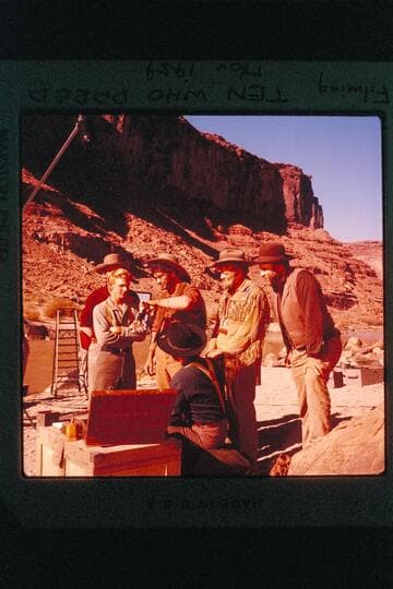 "Ten Who Dared" filming, Nov. 1959