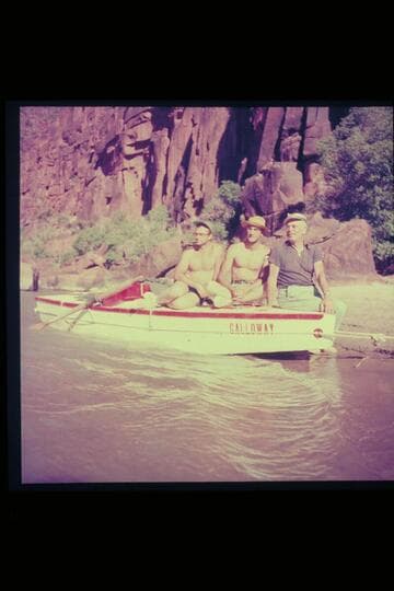 Larsen, Reynolds, Marston below Hells Half Mile