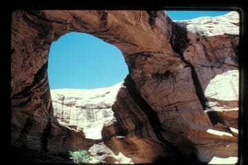 Up to bridge near Baker's Ranch