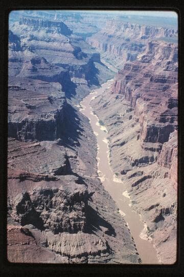 Up Marble Canyon from Little Colorado