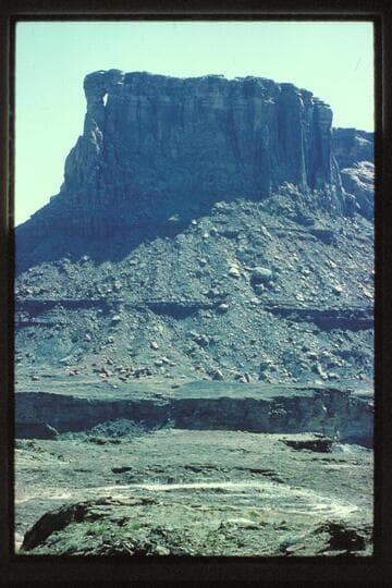 Window, lower side of Horsethief Canyon