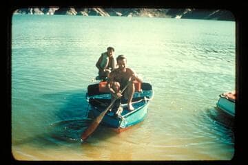 Crew of "Twin"; Lake Mead