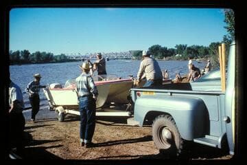 Launching the Powercat; Green River