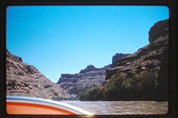 Down to mouth of Green River