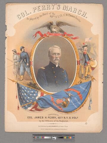 Col James H. Perry's grand march / by C. W. Thomas