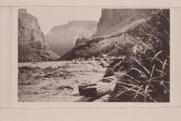 "Marble" near head of Lava Falls during the rise.  From the Lint album